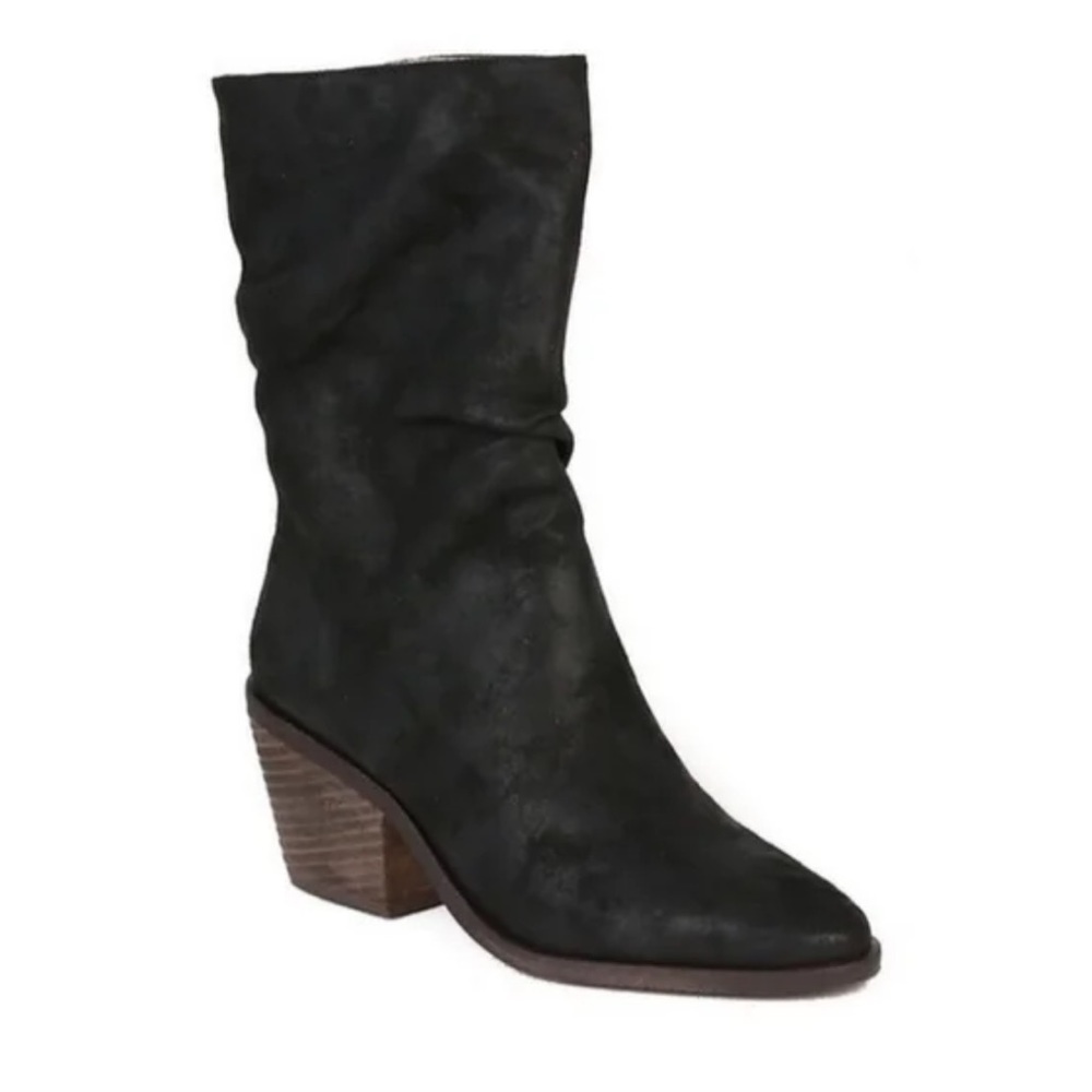 Band of Gypsies Crash Black Slouch Boots